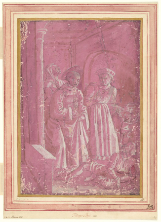 Lippi (Werkstatt) - Der Hl. Stephanus vertreibt den Dämon aus einem jungen Mann, um 1462-69, Inv. Nr. 21239, Filippo Lippi, um 1462-69