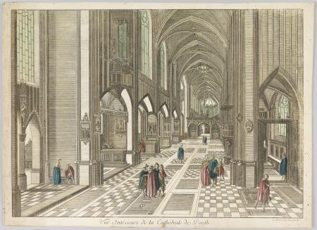 Vue intérieure de la Cathédrale de Dorth, CSR AG 283