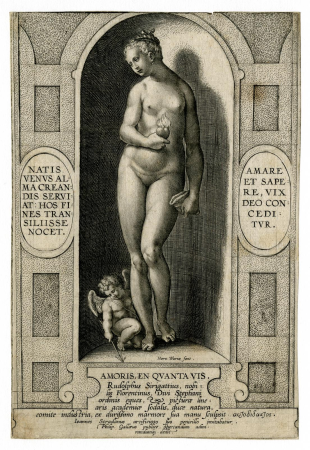 Print, Hieronymus Wierix, circa 1590