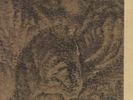 Wang Meng, Yuan Dynasty, Su'an Tu, axis, Wang Meng, circa 1370