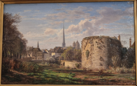 Vue du château de Dijon - PA Jeanniot - CA325, circa 1861