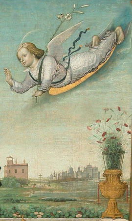 Annunciation Triptych, Carlo Braccesco, between 1490 and 1500