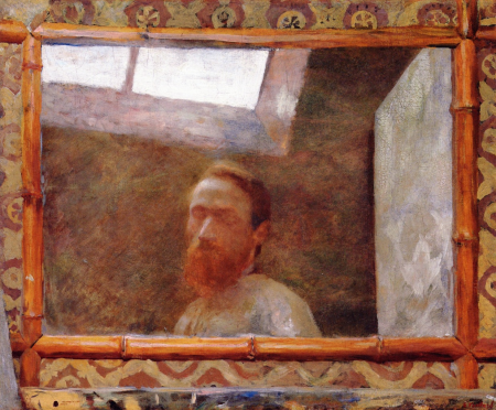 Pierre Bonnard Self-Portrait in a Bamboo Mirror, Pierre Bonnard, before 1947