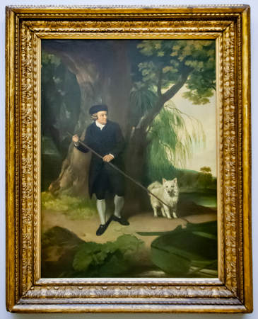 Man with a Dog, Joseph Wright of Derby, 1775