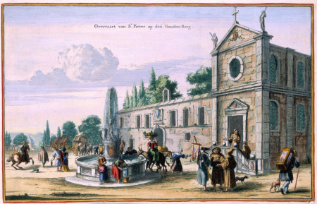 Crossing from St. Peter's on the Golden Mountain, Willem Swidde, after 1681