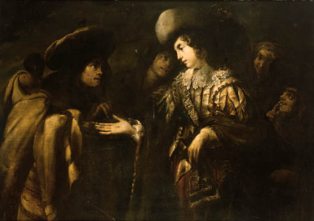 A Gypsy Fortune Teller, Jan Cossiers, between 1624 and 1640