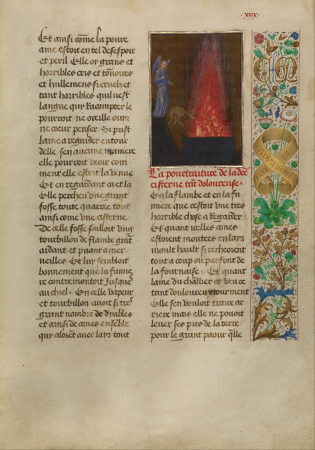 Demons Dragging Tondal into the Infernal Cistern, Simon Marmion, 1475