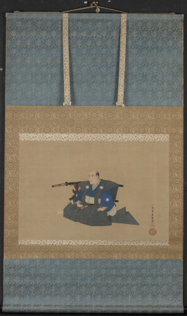 Portrait of a high-ranking samurai, Utagawa Toyokuni I, circa 1803