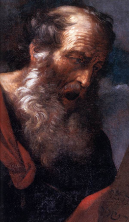 Moses with the Tables of the Law, Guido Reni, circa 1624