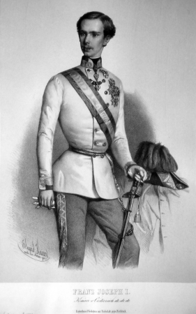 Franz Joseph I. E. Kaiser Litho 03, Eduard Kaiser, circa 1855
