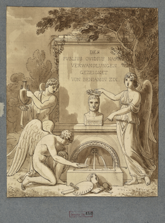 Zix Métamorphoses d'Ovide BM 2332 mb, Benjamin Zix