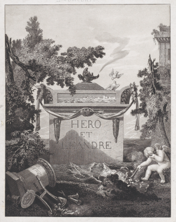Frontispiece to "Hero and Leander", Philibert-Louis Debucourt, 1801