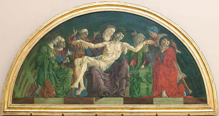 Pietà, Cosimo Tura, between 1470 and 1464