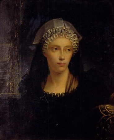 Portrait of the Duchess of Berry as a widow, François Kinson