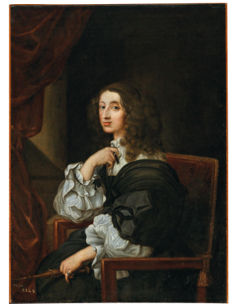 Sébastien Bouron (workshop) Christina of Sweden, Sébastien Bourdon, circa 1650