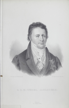 I. C. H. Wedel Jarlsberg, Christian Olsen, between 1856 and 1860