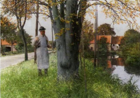 Peerdt-Fisherman, Ernst te Peerdt, before 1932