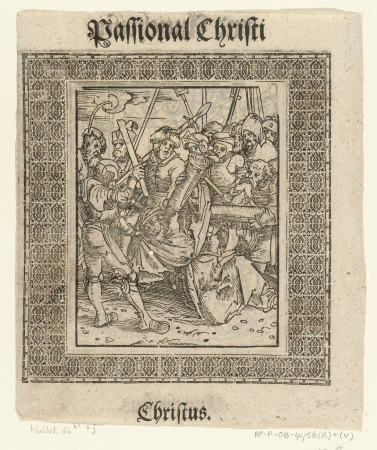Kruisdraging van Christus, RP-P-OB-4456(R), between 1521 and 1522