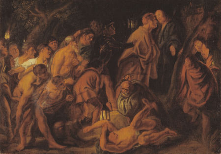The Betrayal and Arrest of Christ in Gethsemane, Jacob Jordaens, between 1608 and 1640