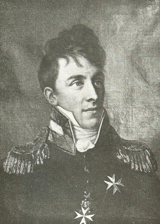 Count Andreas Conrad Peter zu Rantzau, Friedrich Carl Gröger, circa 1809