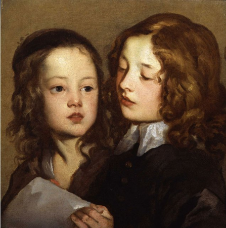 Sir Peter Lely, Children Singing (Study of Two Children), c. 1650, Peter Lely, circa 1650