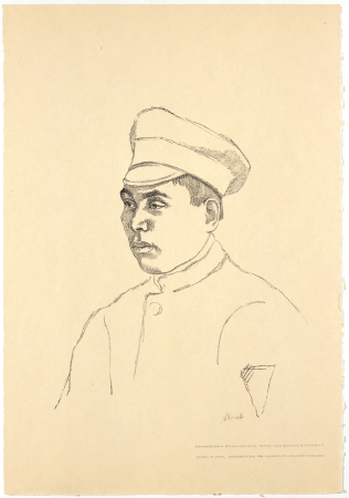 Sharafuddin Khairdinov, Hermann Struck, between 1915 and 1916