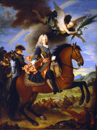 Equestrian portrait of Philip V of Spain, Jean Ranc, circa 1723