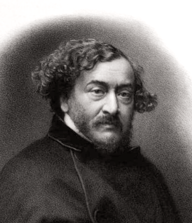 Léon Gozlan (1803–1866) French novelist and playwright., Auguste Charles Lemoine, 1865
