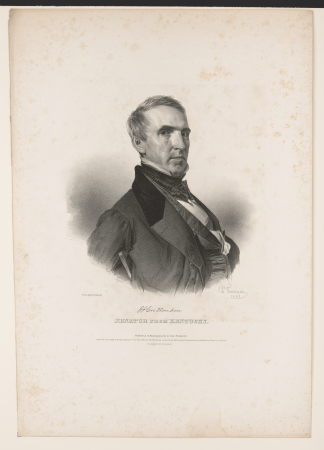 J.J. Crittenden, senator from Kentucky - from life on stone by Chs. Fenderich 1841. LCCN2003655019, Charles Fenderich