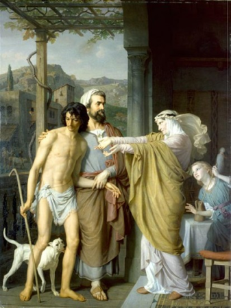 The Return of the Prodigal Son, Marc-Charles-Gabriel Gleyre, 1873