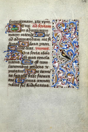 Folio 024r from the Book of Hours of Simon de Varie - KB 74 G37a, 1455