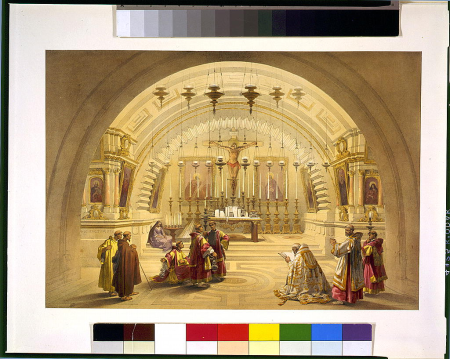 Calvary) Jerusalem April 10th 1839 - David Roberts LCCN2002717474, David Roberts, 1842