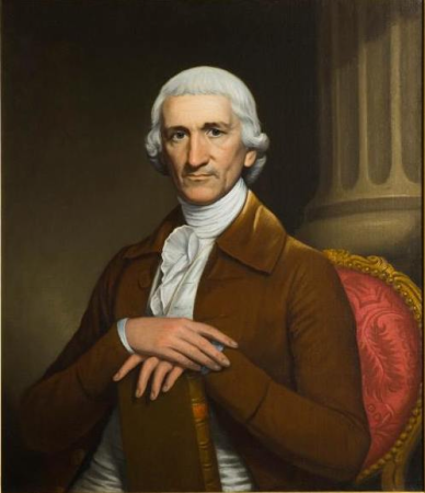 Charles Thomson full portrait - Joseph Wright (frame cropped), circa 1785