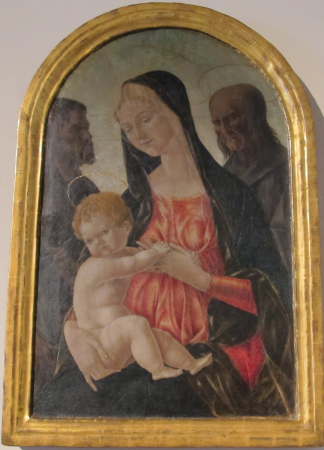 Madonna and Child with two SaintsAlternative title(s): Madonna and Child with Saints James and Geronimo, Francesco di Giorgio, circa 1495