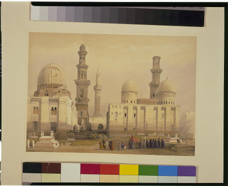Tomb of the Memlooks, Cairo - David Roberts, R.A. LCCN2002718723, 1846