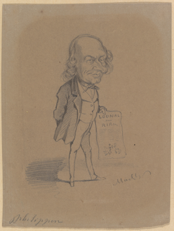 Caricature of Charles Philipon, Charles Philipon, 1859