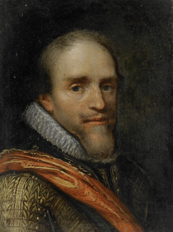 Portrait of Maurits (1567-1625), Prince of Orange, Jacob Lyon, 1612
