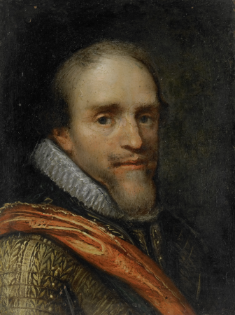 Portrait of Maurits (1567-1625), Prince of Orange, Jacob Lyon, 1612