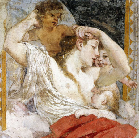 Ludovico Carracci - La Carità, Ludovico Carracci, between 1584 and 1587