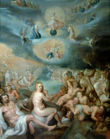 The Last Judgment., Denys Calvaert