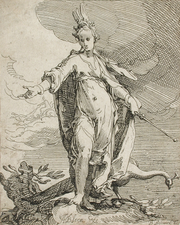Juno, Abraham Bloemaert, circa 1610