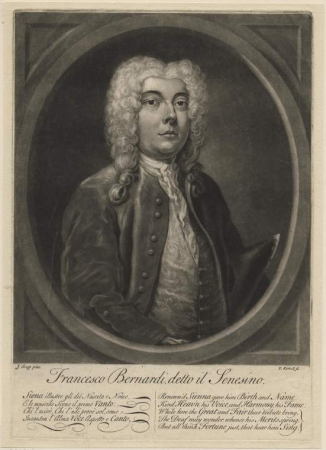 Francesco Bernardi detto il Senesino (Fitzwilliam Object no. P.10512-R), Joseph Goupy, circa 1730