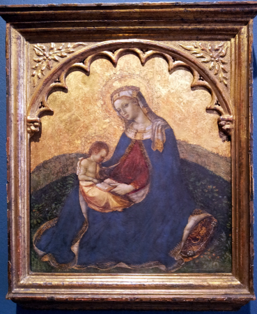 Mary with child, Vincenzo Foppa, between 1445 and 1449