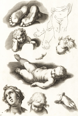 Ars pictoria - or, An academy treating of drawing, painting, limning and etching - to which are added thirty copper plates expressing the choicest, nearest, and most exact grounds and rules of (14779974254), 1669