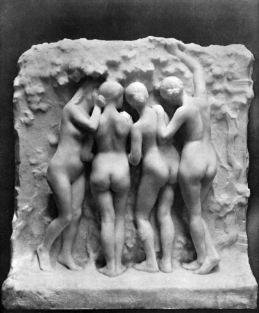 Albert Bartholomé - Le Secret, Franz Hanfstaengl