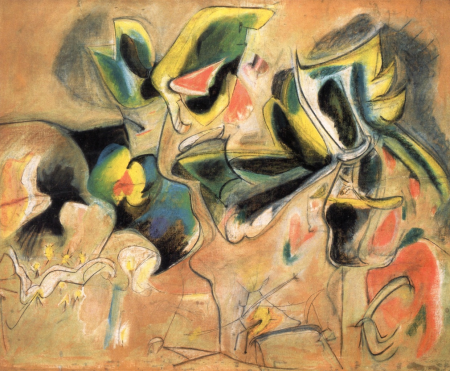 Apple Orchard, Arshile Gorky, between 1943 and 1946
