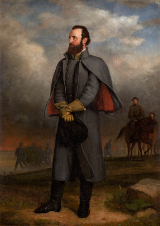 General Thomas Jonathan 'Stonewall' Jackson by James Reeve Stuart, James Reeve Stuart, 1869