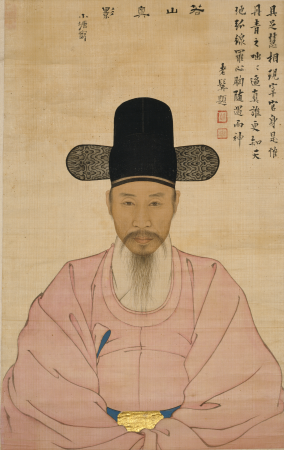 약산 강이오 초상, Yi Jaegwan