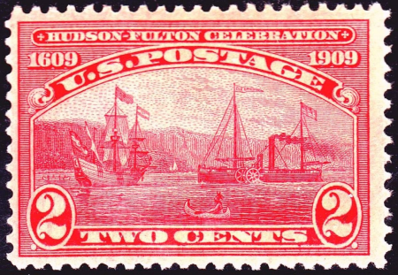 Fulton on Hudson 1909 Issue-2c