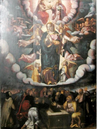 Fernão Gomes - Ascensão da Virgem com Doadora, Fernão Gomes